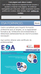 Mobile Screenshot of esaformacion.com